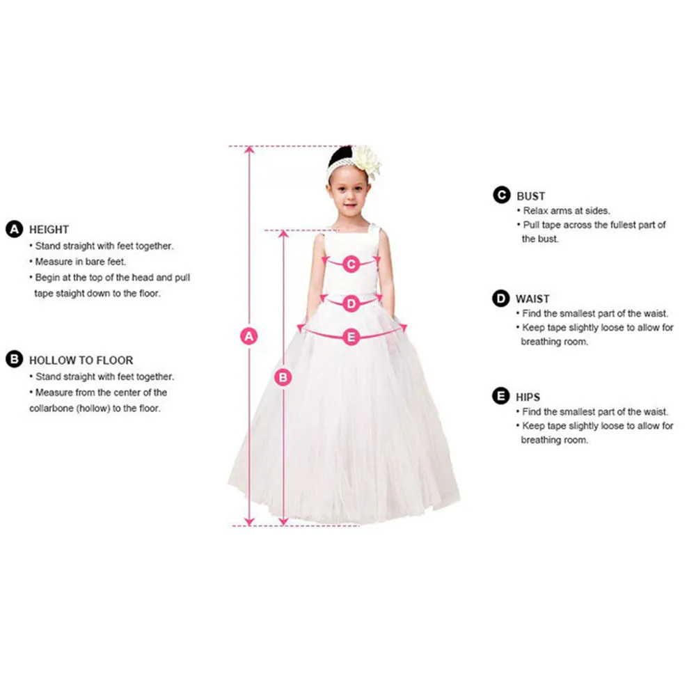 Pink Wedding Flower Girl Dresses 2025 Little Girls Birthday Party Gown