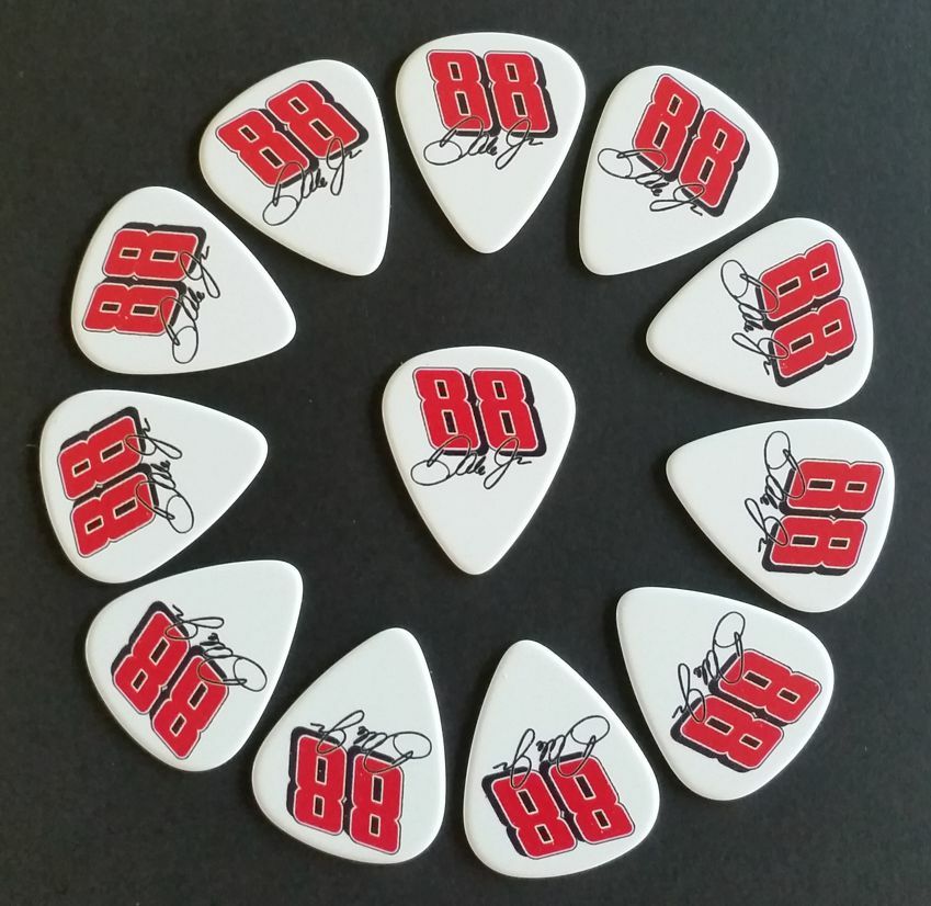 Dale Earnhardt Jr #88 Guitar Picks (12 picks) - (Buy 2, save 50% on 2nd)
