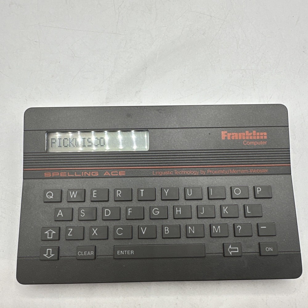Franklin Computer Spelling Ace SA-88 Vintage 1986 - Works