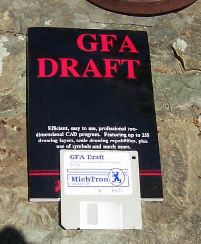 GFA Draft/CAD for Atari 520/1040 ST NEW