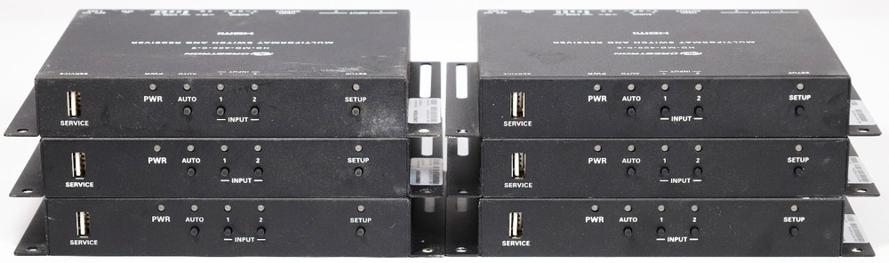 Bundle of Crestron Switchers, Receivers, and USB Extender