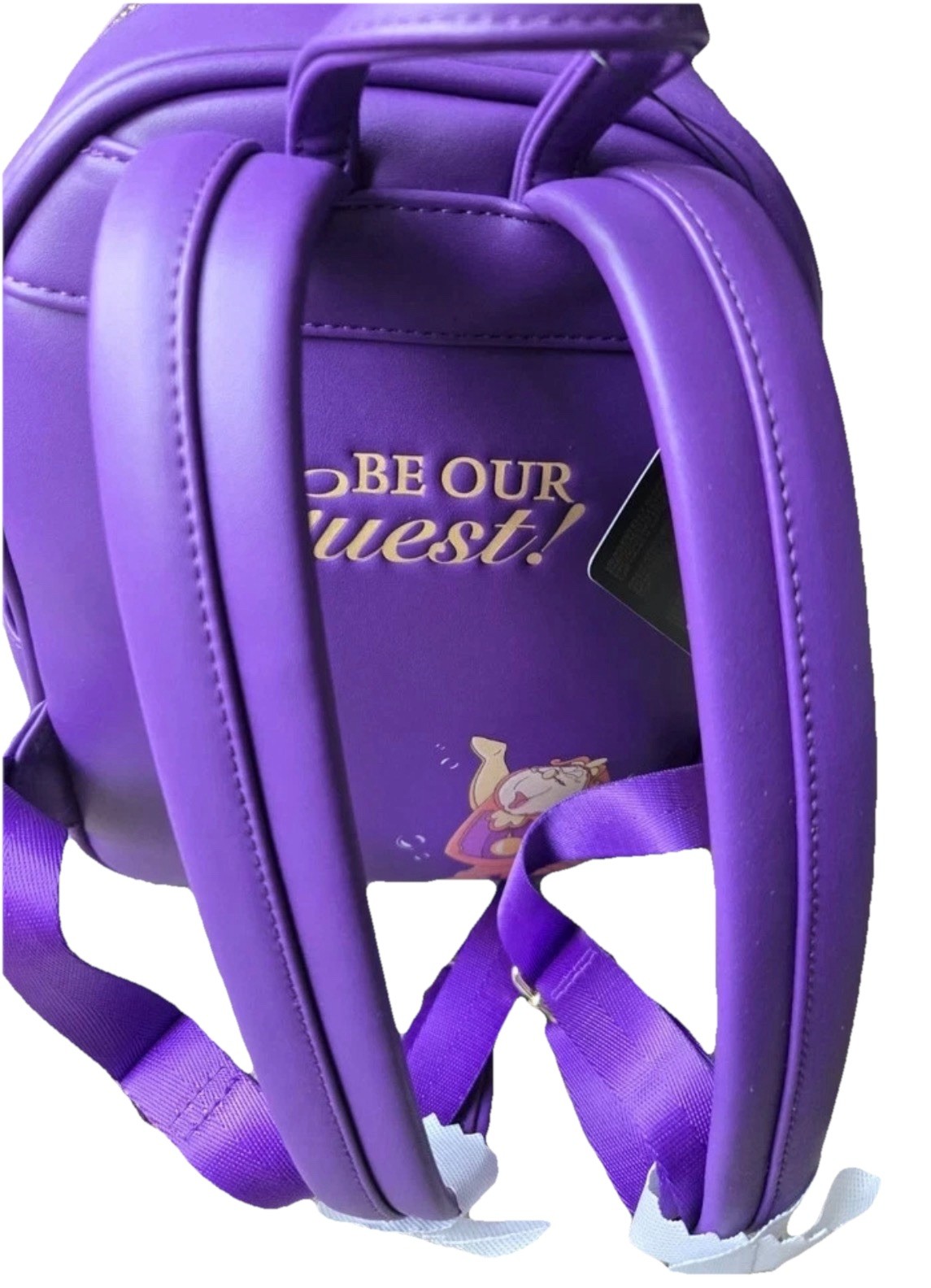 Loungefly Disney Beauty and the Beast Be Our Guest Exclusive Mini Backpack New