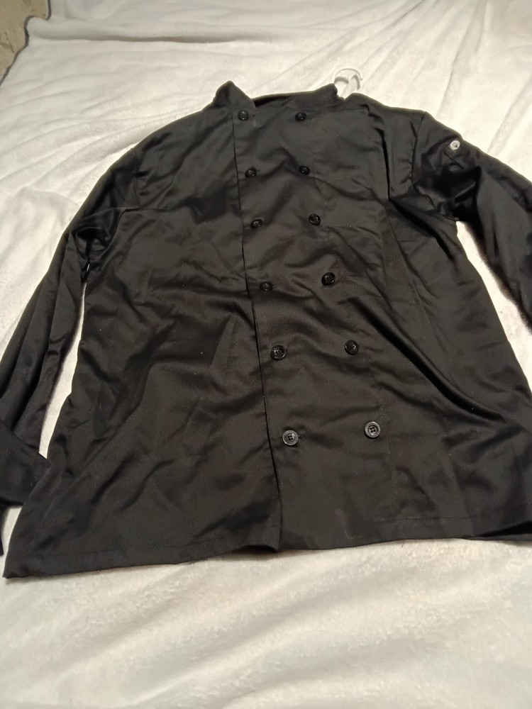 chef works coat Apron Pants Xl Black