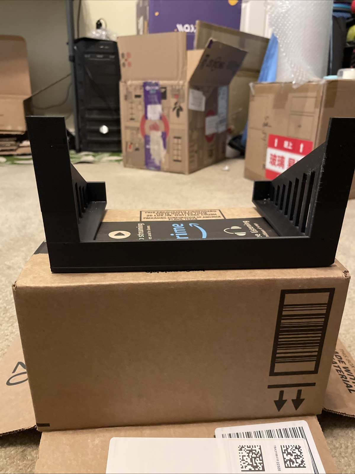 Mini Football Helmet Wall Display | 7.75” x 5.75” x 4” | Fits Original Packaging