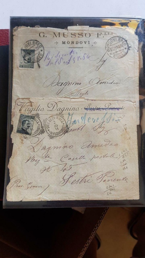 2019_059: POSTAL HISTORY: binder with about 100 postal history documents