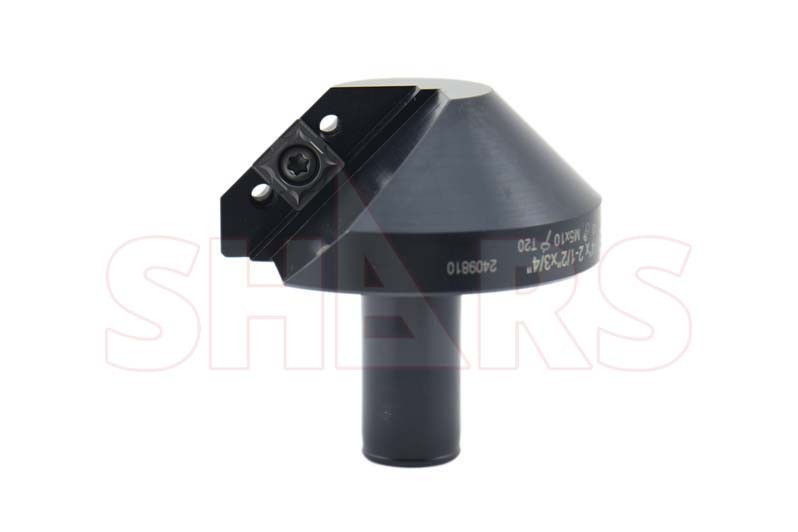 Shars 1-1/4" 90 Degree Indexable Countersink SCMT 433 Insert New ^]