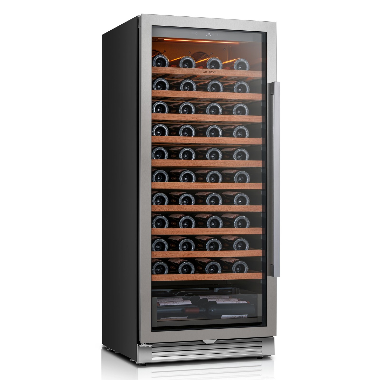 Ca'Lefort Wine Cooler Refrigerator 90 Bottles 40-65°F Left-Hinged Bar/Restaurant