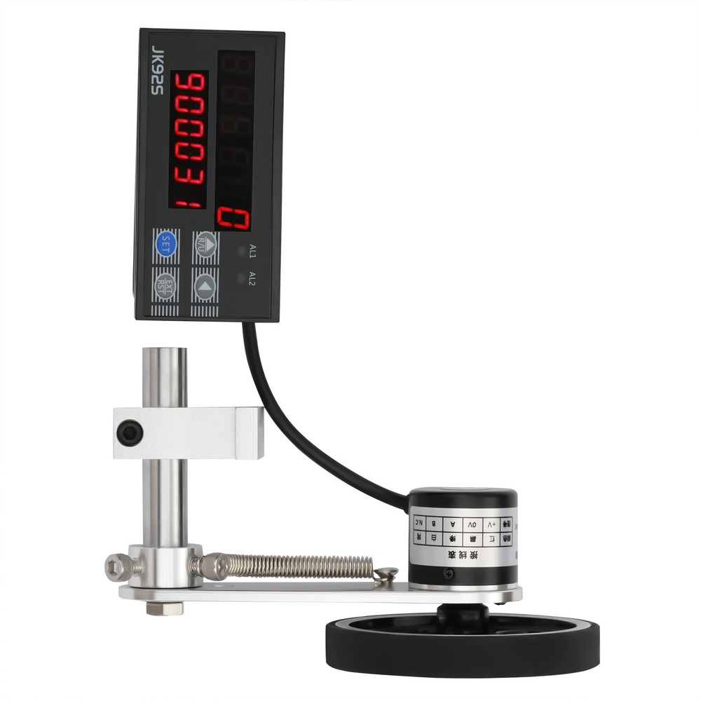 Electronic Digital Length Meter Rotary Encoder Rolling Wheel Distance Counter