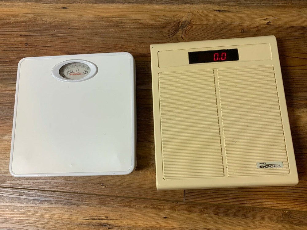 2 items Timex SC-1 + Sunbeam  Bathroom Scales