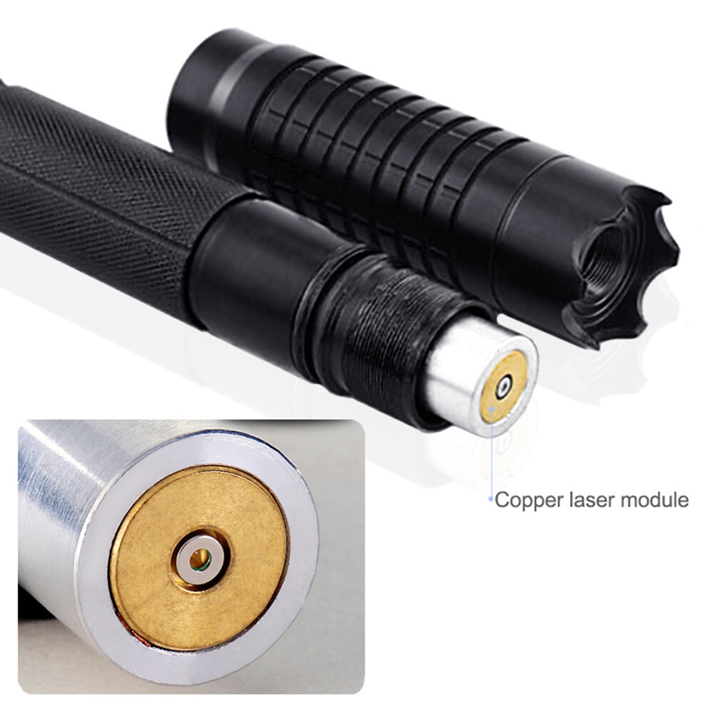 LMM6P Adjustable Focus 405nm Purple Laser Pointer Visible Beam Light & AL Case