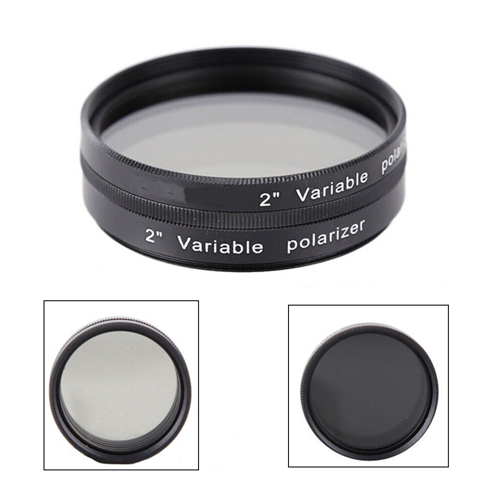 2 Inch Variable Polarizing Filter Lens for Astronomical Telescope Eyepiece New