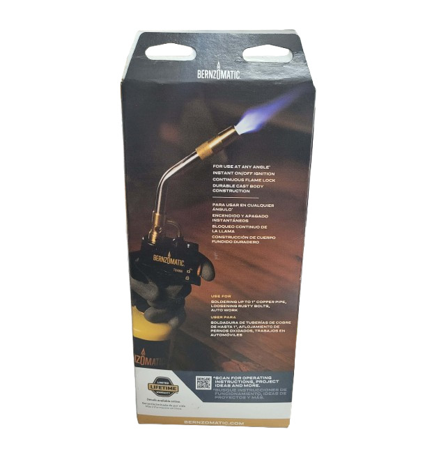 BernzOmatic DuraCast Torch with Instant Start/Stop Ignition