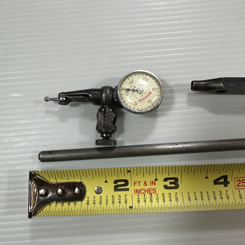 Starrett Last Word 711 Dial Indicator Plus extras