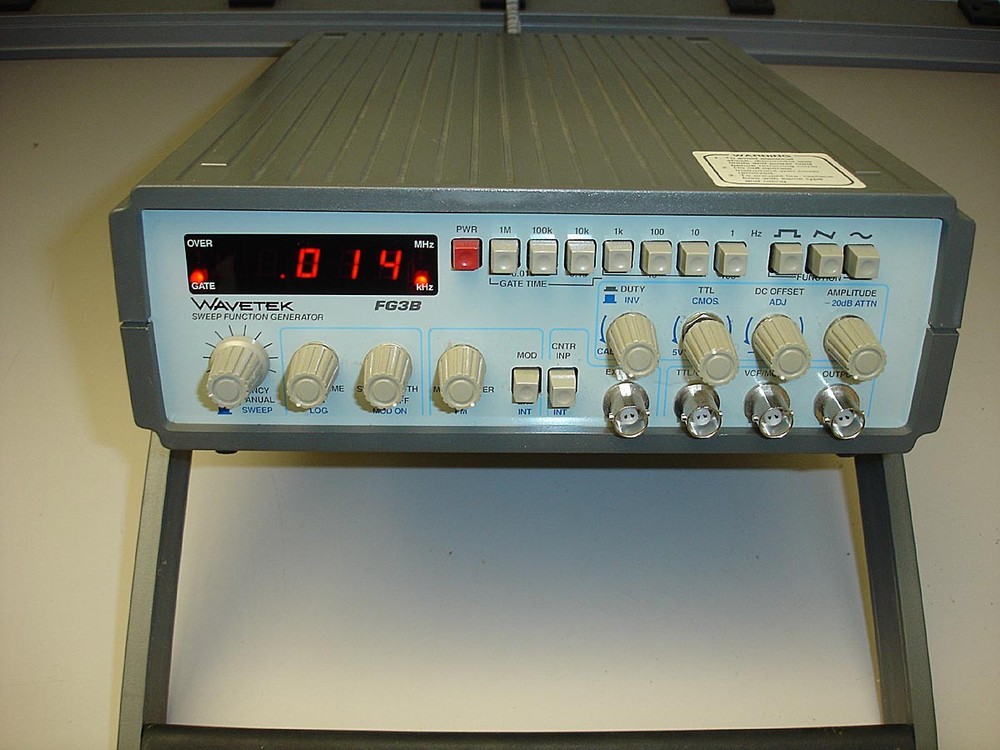 Wavetek Sweep Function Generator Model FG3B - Looks And Runs Fine