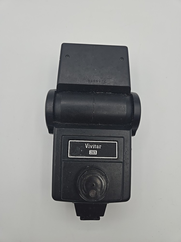 Vivitar 283 Auto Thyristor Shoe Mount Vintage Camera Flash  Untested