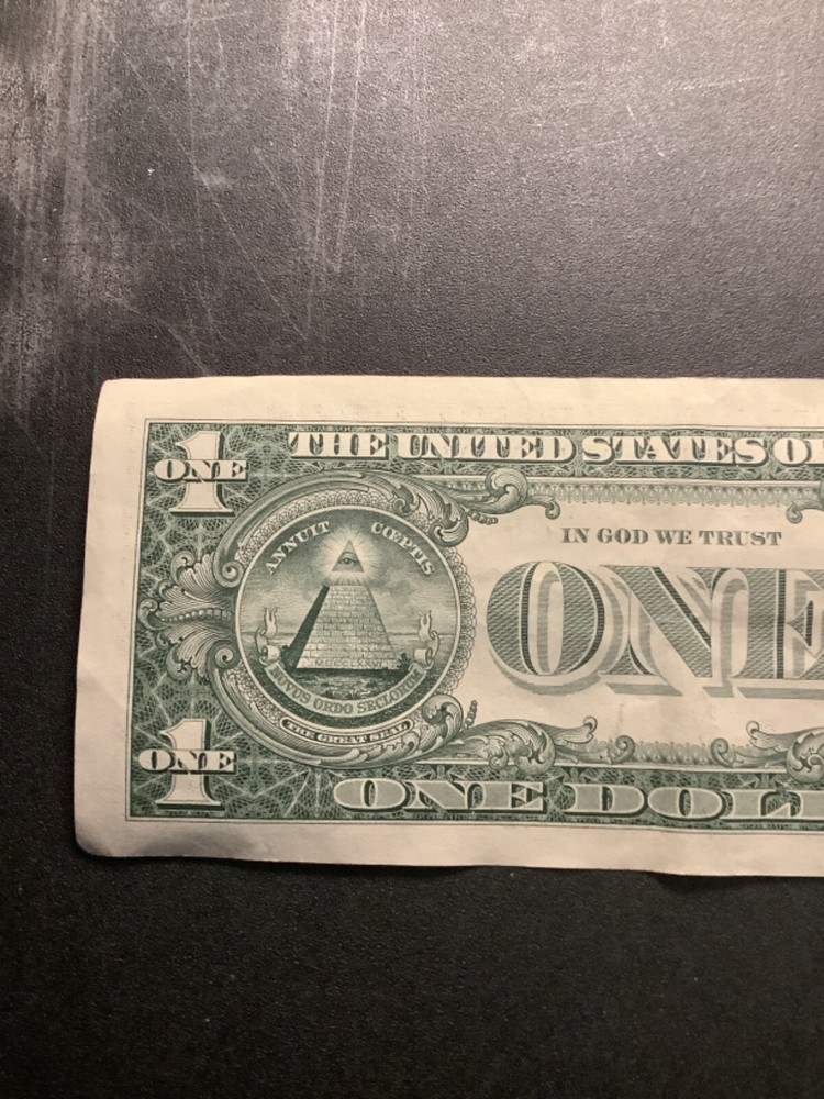 One Dollar Bill Trinary Paradigm Star Note S/N In Description *074