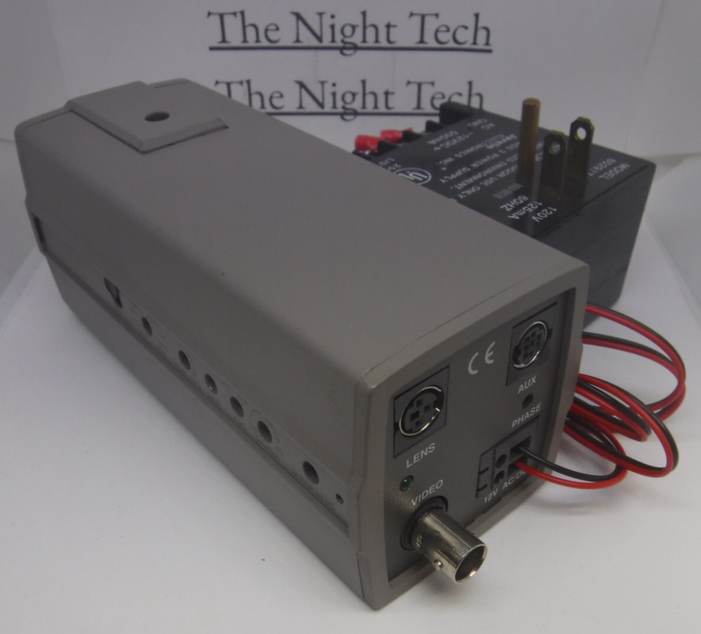 COHU High Performance CCD Camera 4915-2000 w/ Power Supply