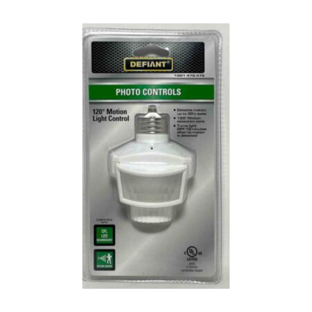 Defiant Photo Controls 120 Motion Sensor Automatic Light Control New