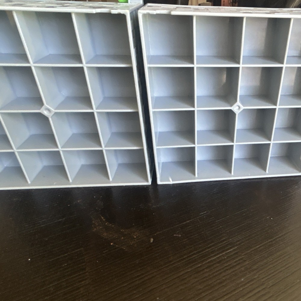 Minecraft  mini figure collector  Display Cases with 16 Compartments,