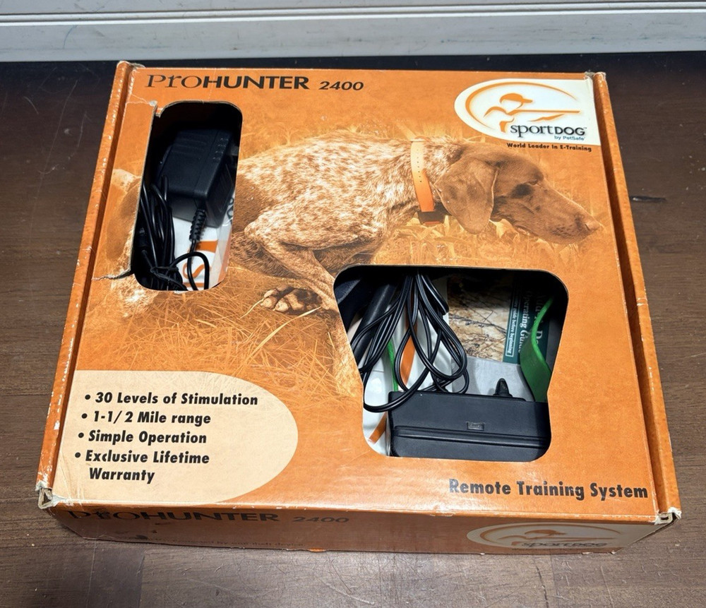 SportDOG Pro Hunter 2400 Remote Training System READ DESCRIPTION