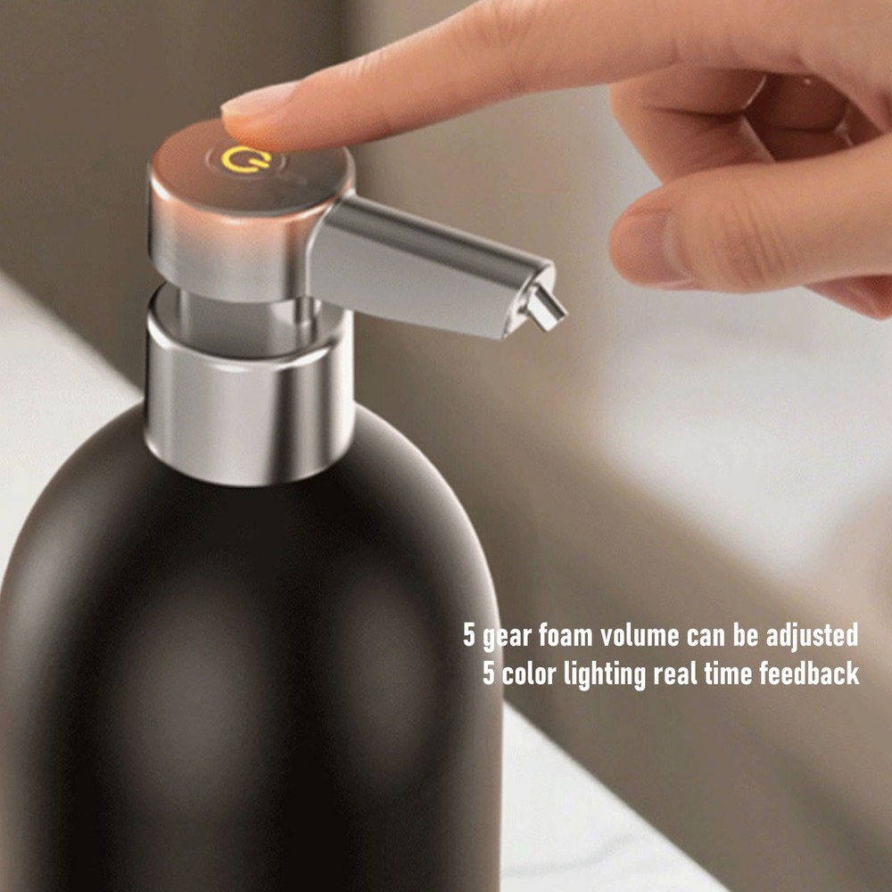 320ml Automatic Foam Dispenser Efficient Touchless Modern Kitchen Bathroom