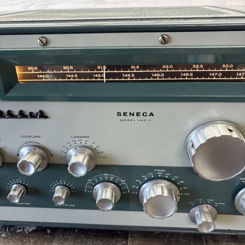 Heathkit Seneca VHF-1 Transmitter Powers On