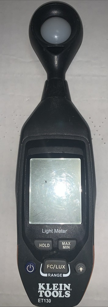 KLEIN Tool Et130. Light Meter. Used.