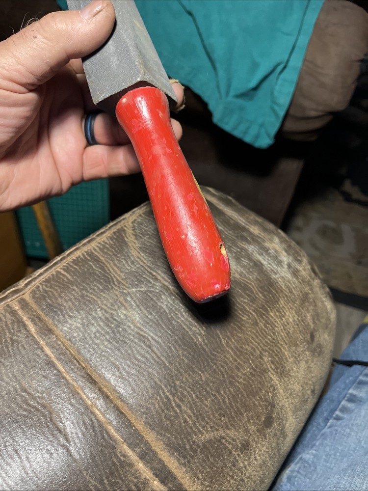 Norton 14" Sharpening File Coarse Red Handle JD-2