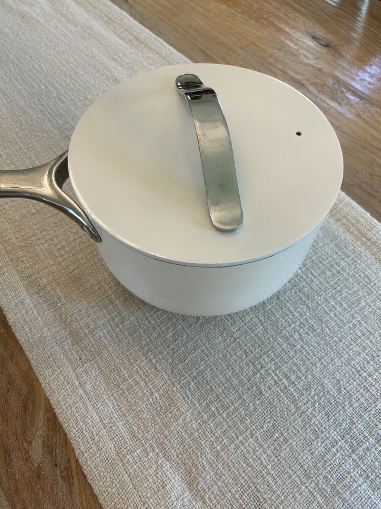 Caraway 3qt Ceramic Saucepan With Lid