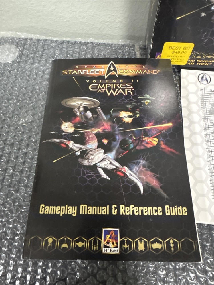 Star Trek Starfleet Command Volume II Empires At War Big Box PC Game