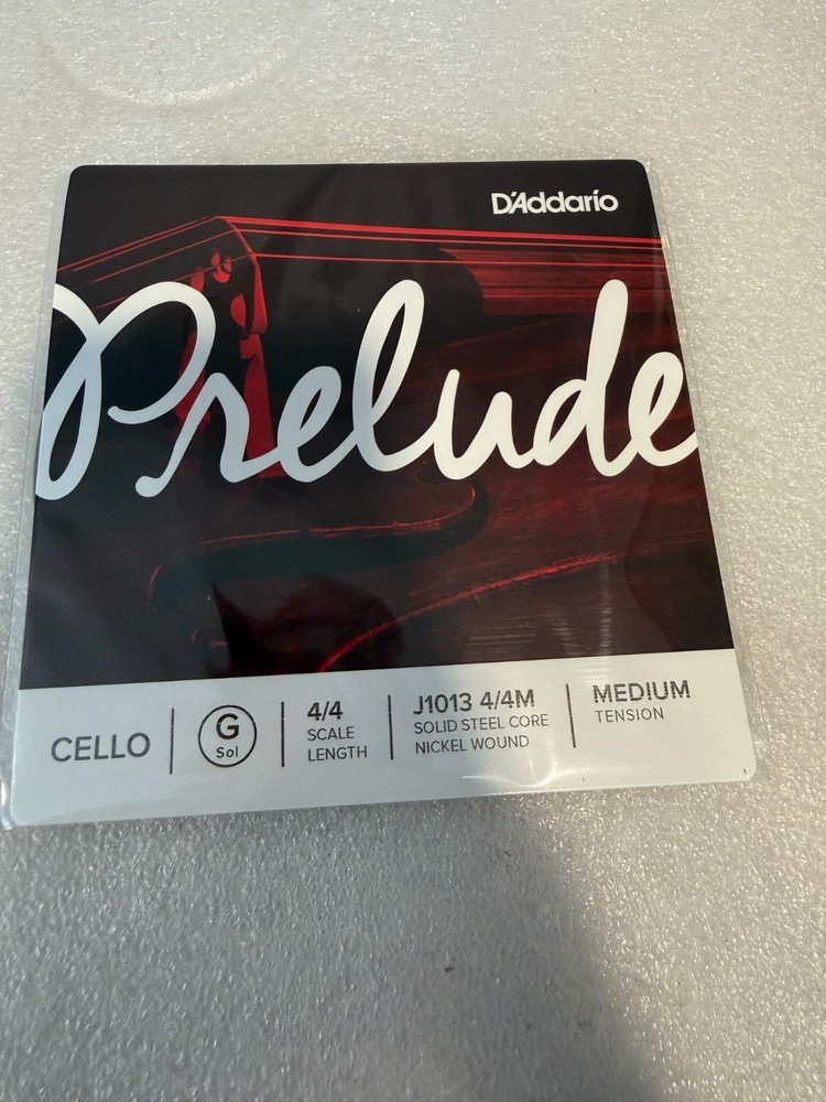 D'Addario Prelude Cello G String J1013 4/4