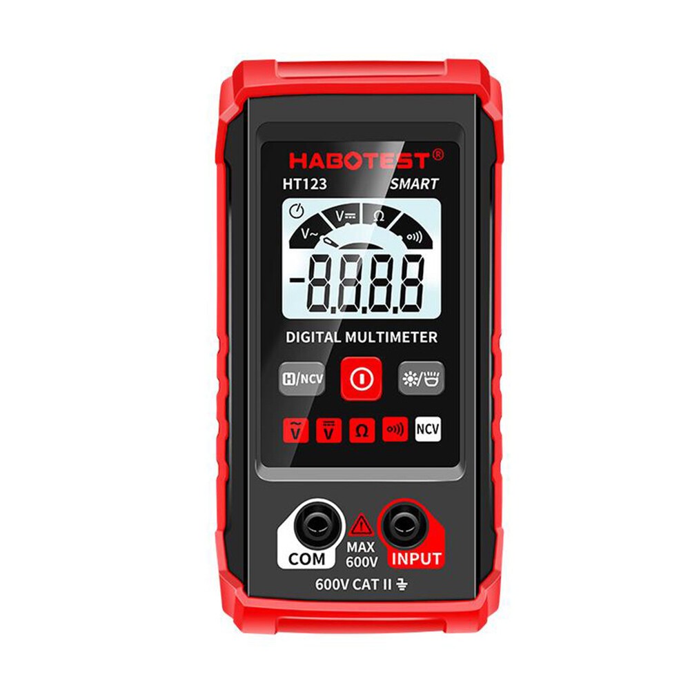 Digital Multimeter Electrical Auto-Ranging Voltmeter Non-Contact Voltage Tester