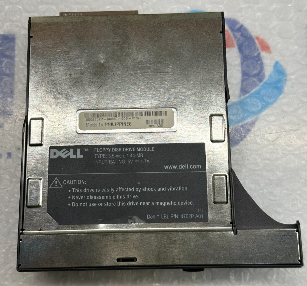 Dell 3.5-inch Floppy Disk Drive Module 4702P A01