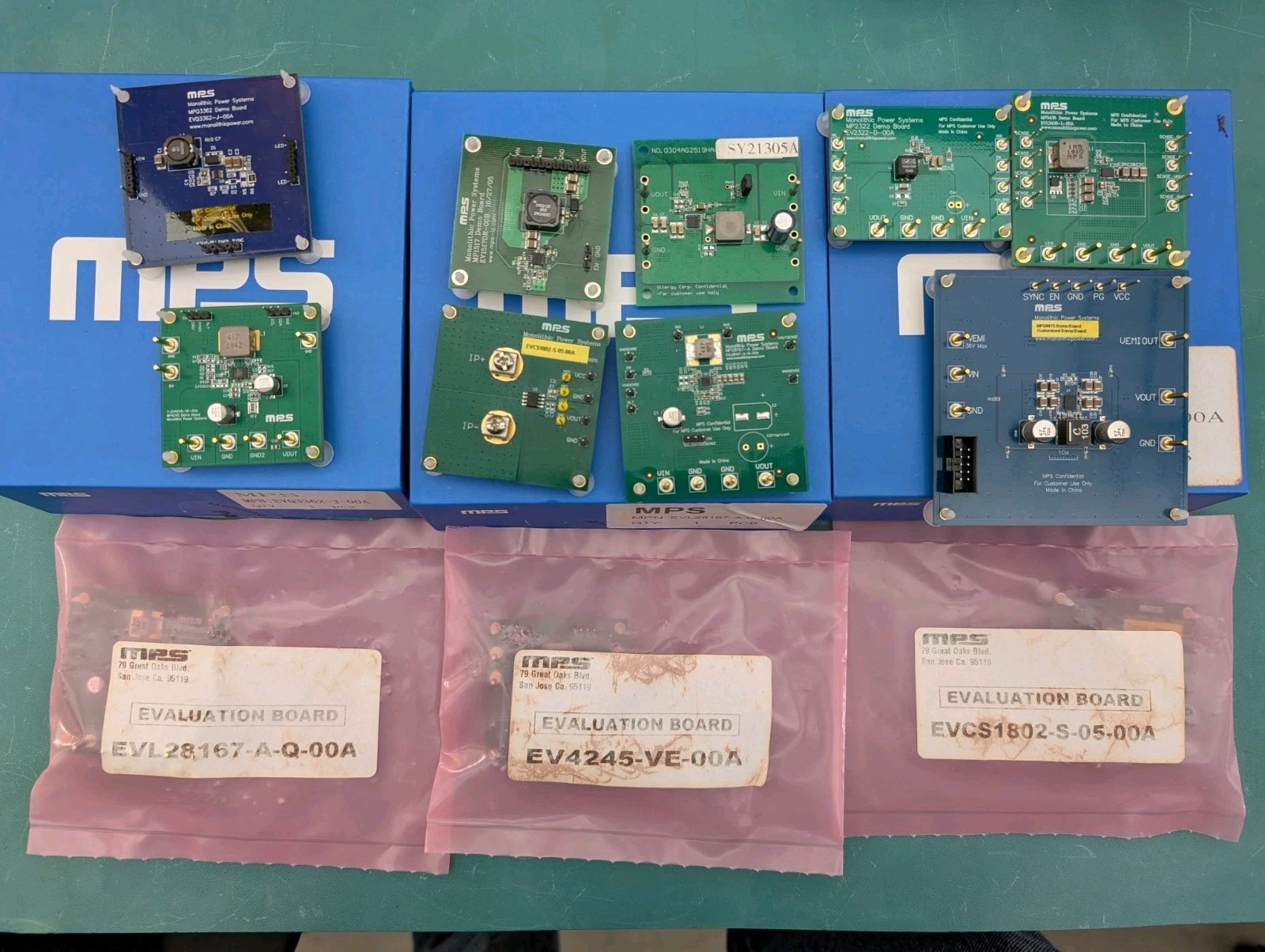 12x Monolithic Power Systems - Step‑Down Up Switcher Evaluation Board !Charity!