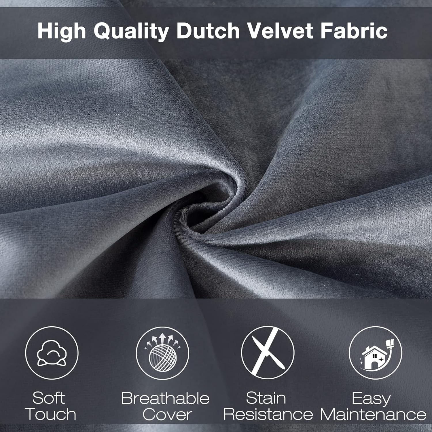 Large Bean Bag Chair, Memory Foam Bean Bag Chairs for Adults Filler Included