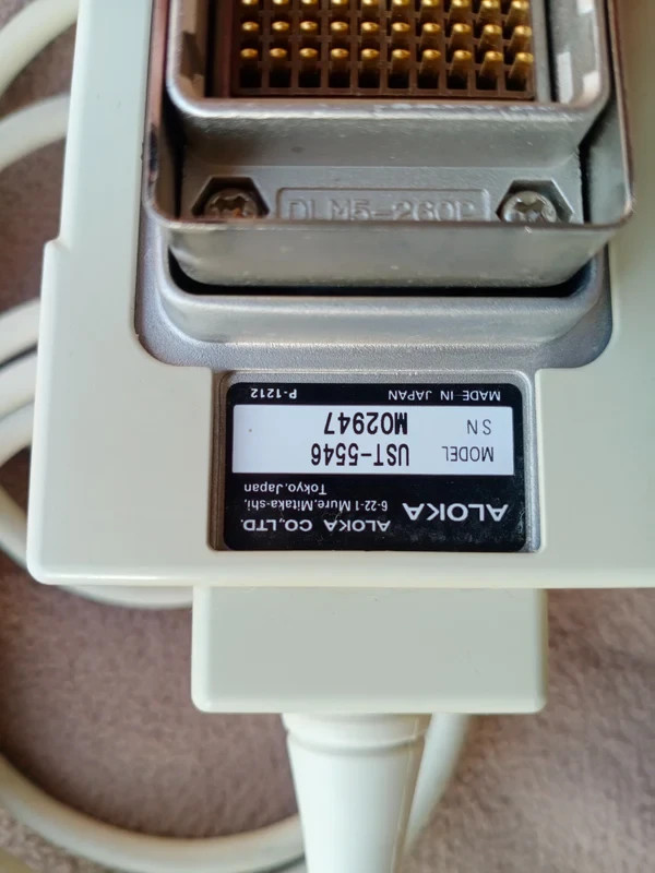 ..aloka UST-5546 linear probe checked dxb