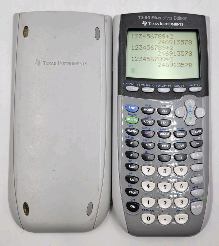 Texas Instruments TI-84 Plus Silver Edition Graphing Calculator