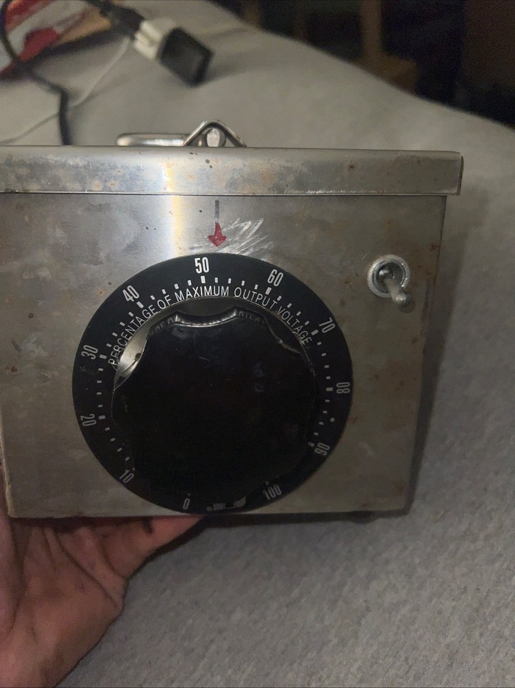 staco variac variable transformer 0-140v