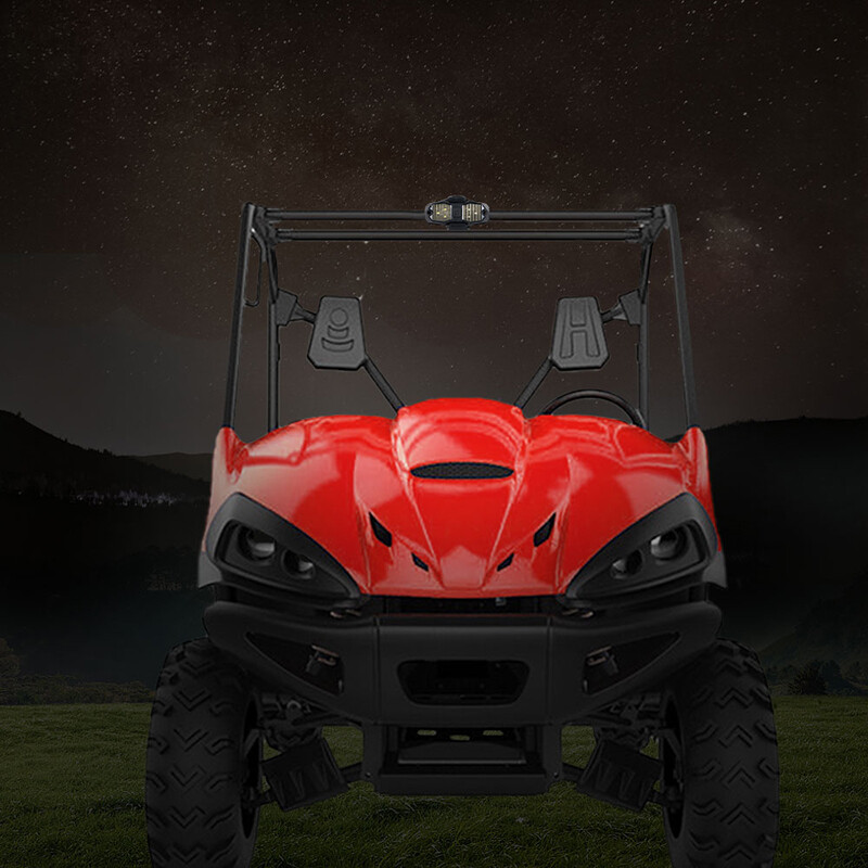 12V Universal Roll Bar Mount LED Dome Light Fit For UTV Side By Side