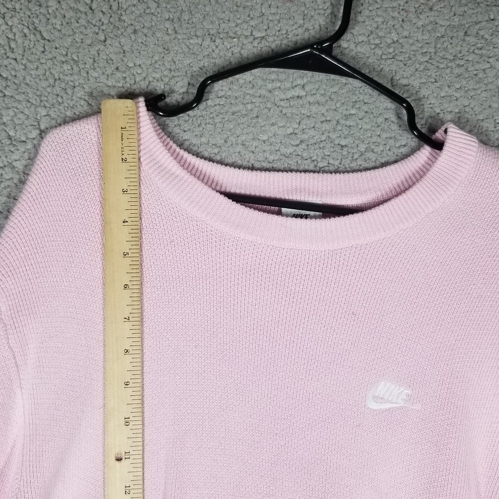 Nike Men's Knit Golf Sweater Pink Medium NEW