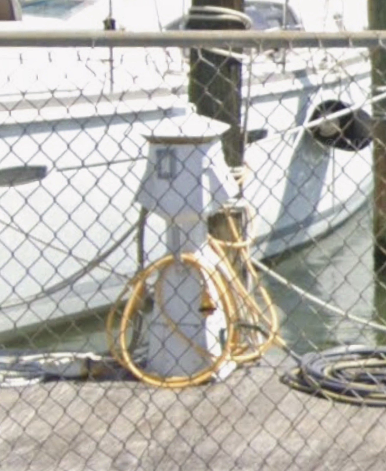 Lighthouse Dock Shore Power Pedestal, Marina, Lake