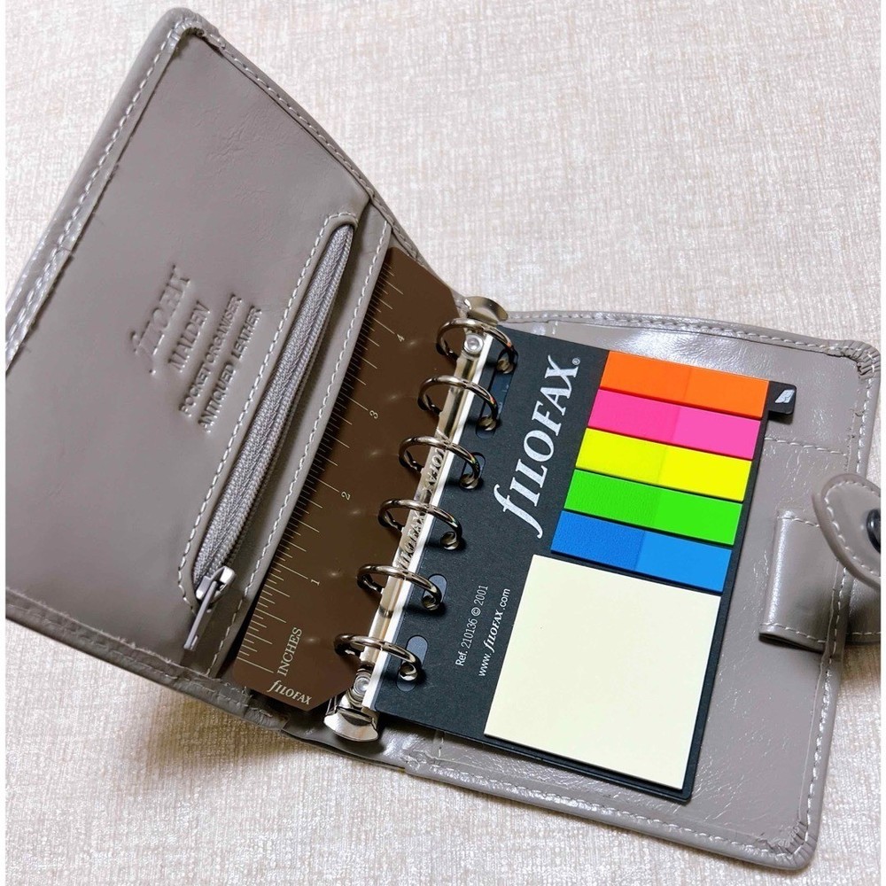 Filofax Malden System Planner Leather with Wallet function Card Holder Pocket