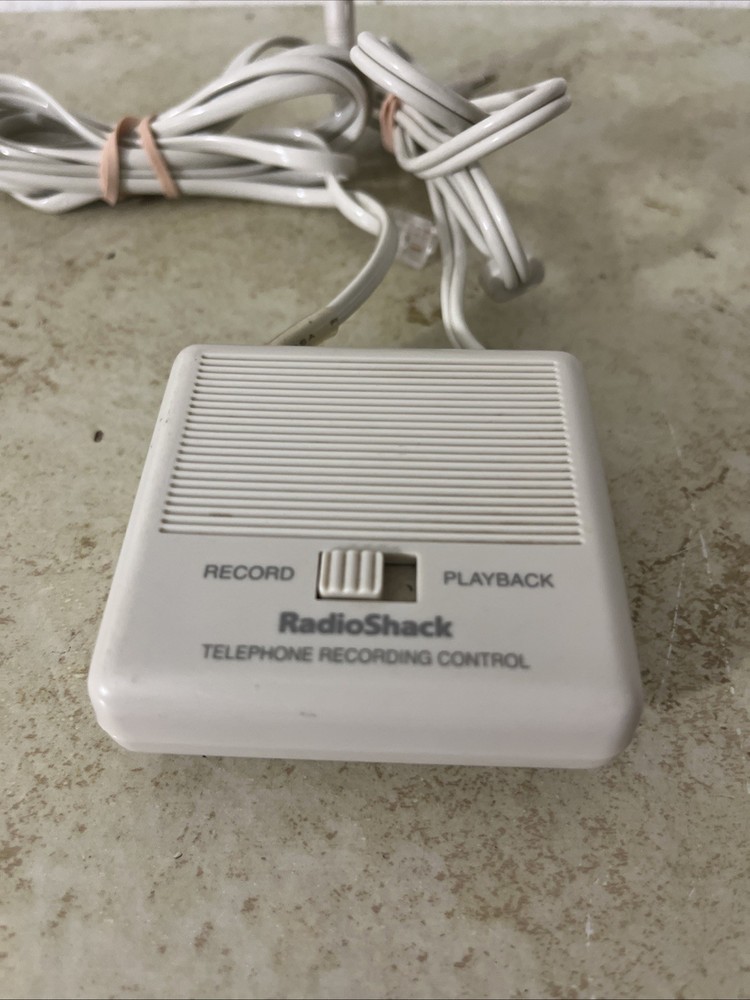 Radio Shack Telephone Recording Control 43-1236