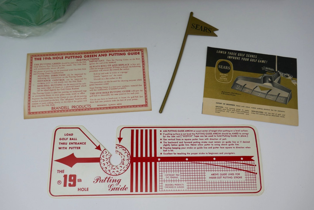 Sears 1967 Electric Putt Return Set
