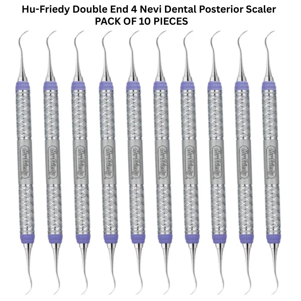 Hu-Friedy SCNEVI49E2 Double End 4 Nevi Dental Posterior Scaler 9 Everedge