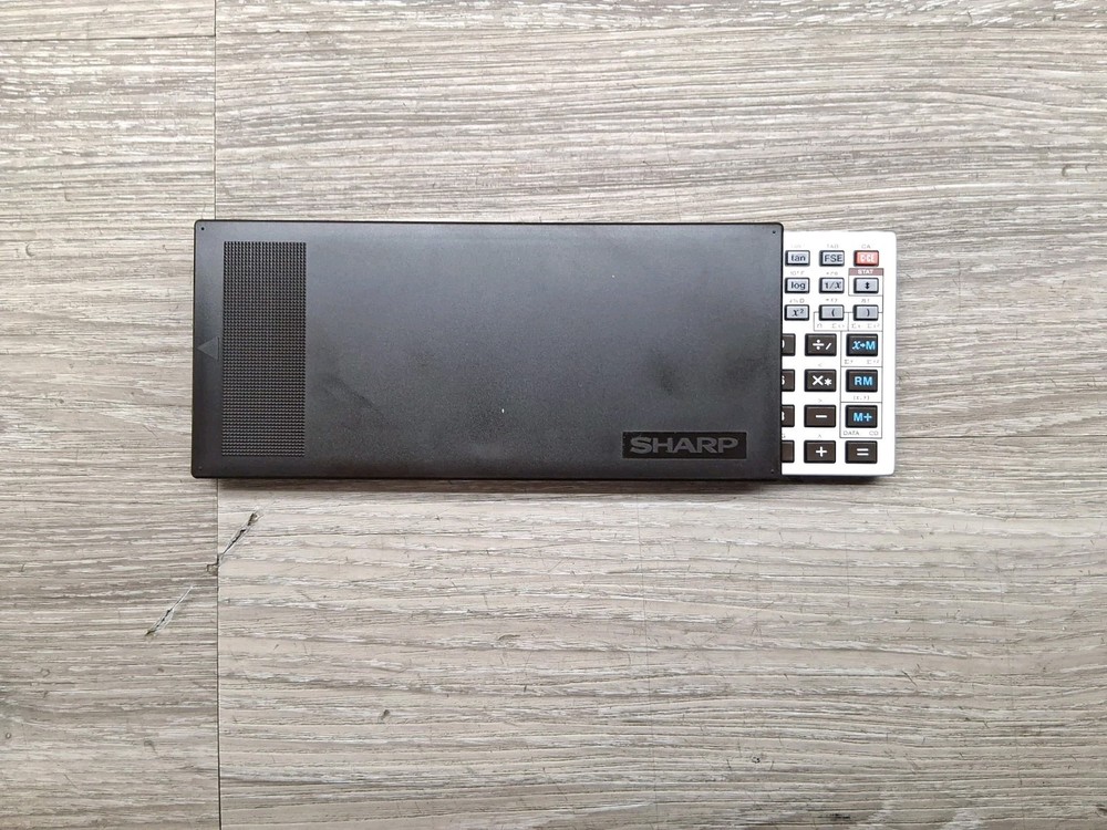 Sharp EL-5500III With Textbook Scientific Computer / Matrix Function ( Read ) !!