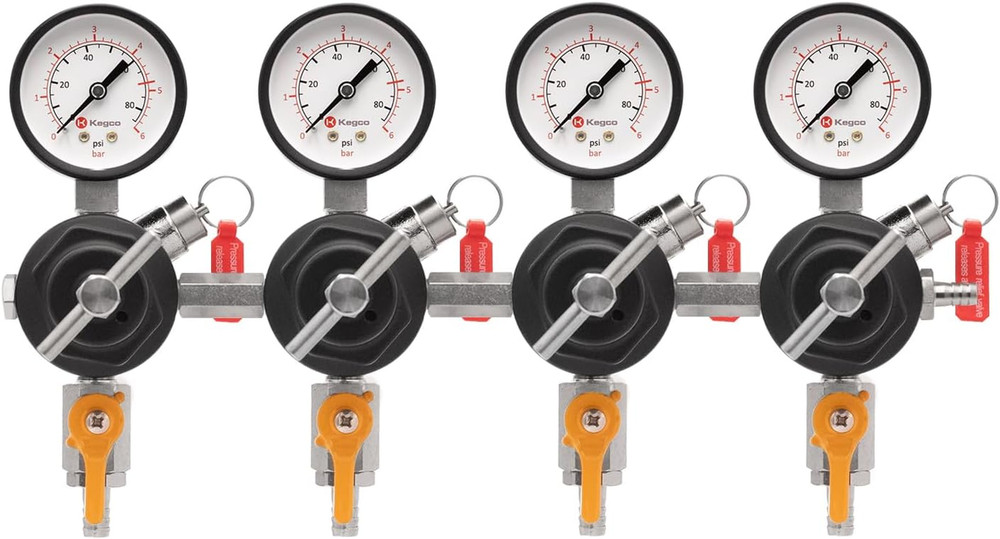 Secondary Regulator, Four Gauge