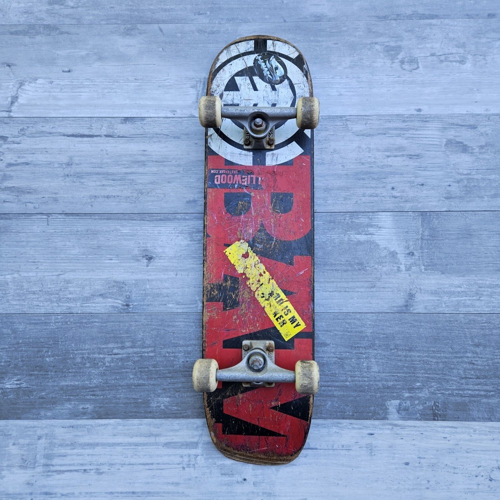 Bam Element Skateboard Destructo Trucks Rare 2000s Used