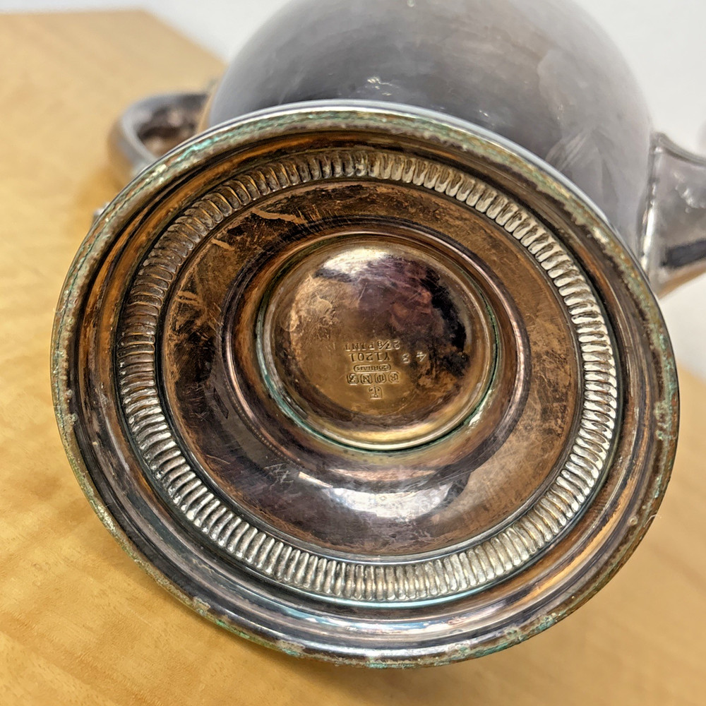 Gorham Silverplate Hollowware Coffee Pot Y1201 Monogramed