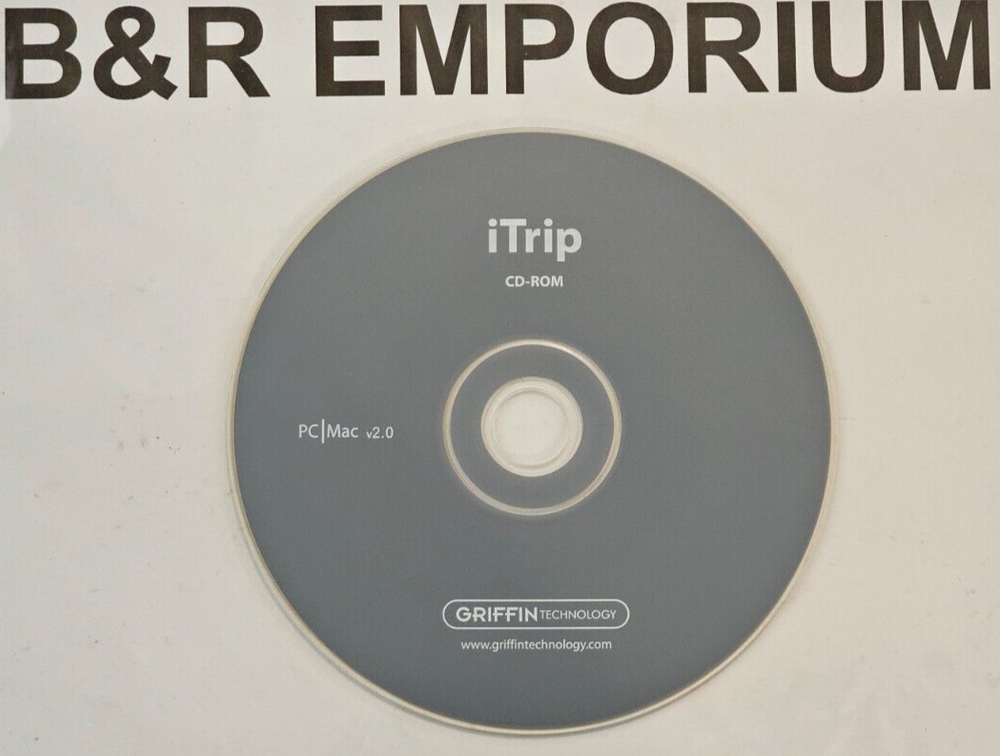 iTrip PC/Mac V2.0 - (???? Griffin Technology) - Used CD-ROM - Paper Sleeve